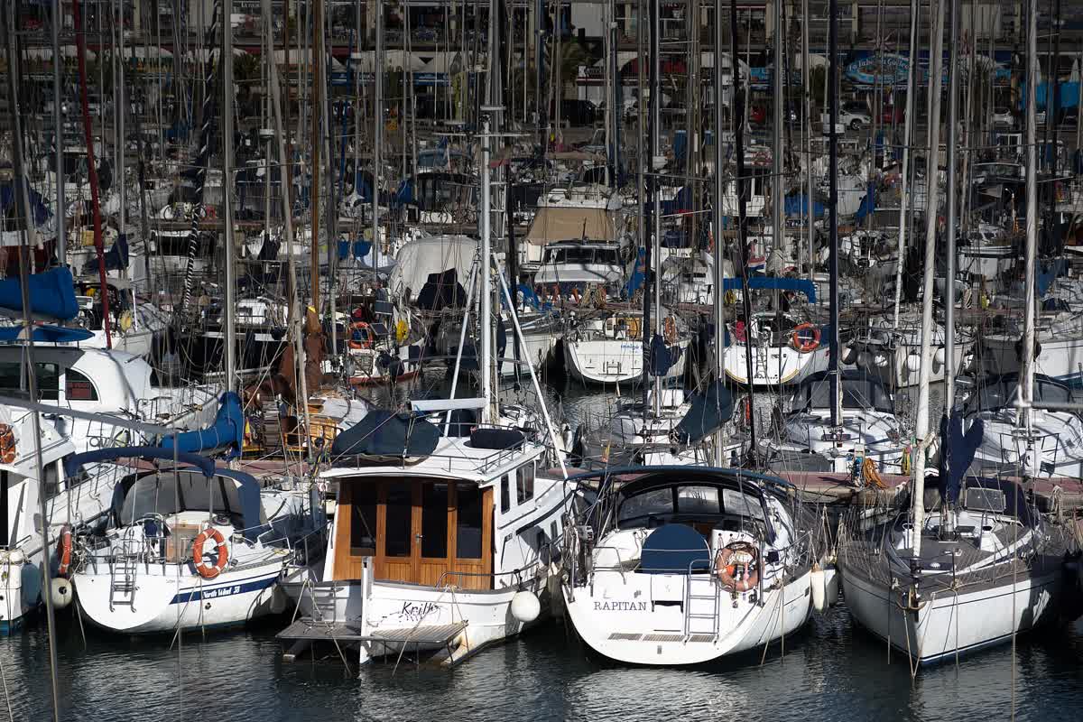 Port Olímpic, en Barcelona